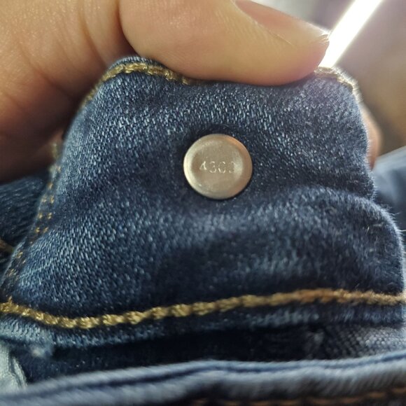 Levis Jeans Womens 29 Blue 725 High Rise Bootcut Stretch Denim Casual Fit - Picture 16 of 16